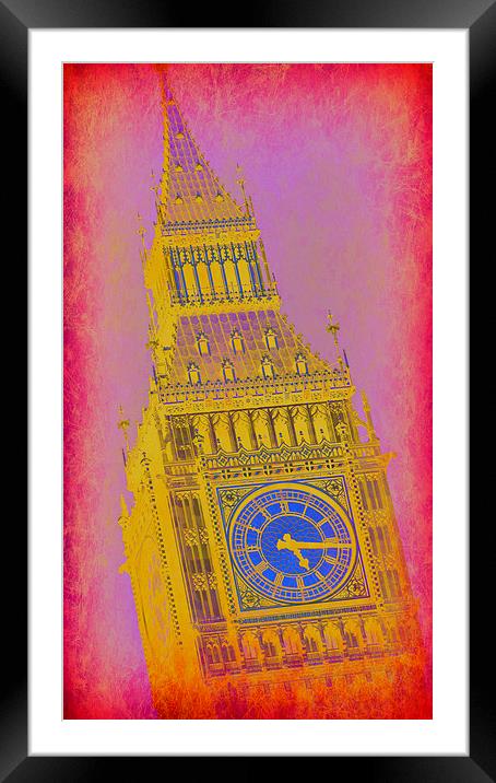 Big Ben 10 Framed Mounted Print by Stephen Stookey