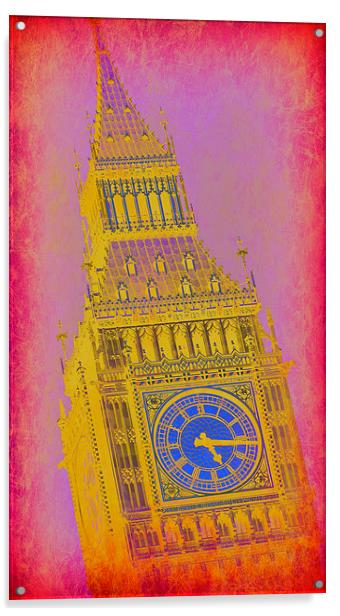 Big Ben 10 Acrylic by Stephen Stookey