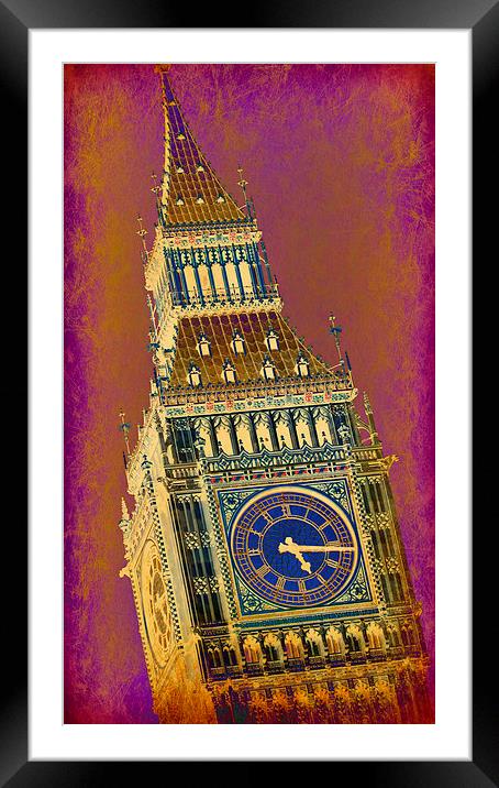 Big Ben 11 Framed Mounted Print by Stephen Stookey