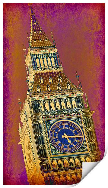Big Ben 11 Print by Stephen Stookey