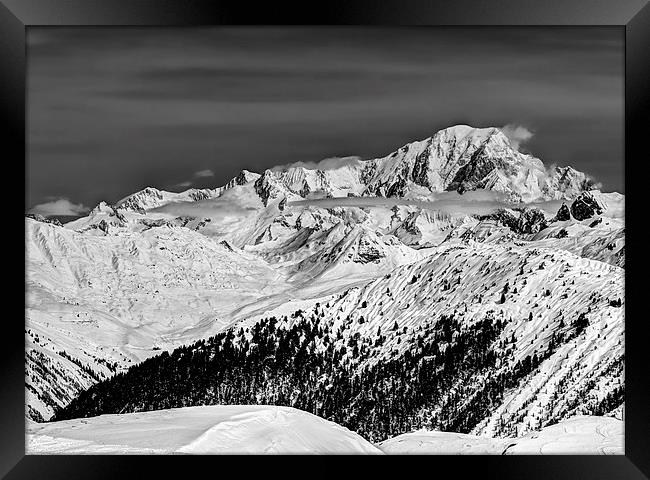 Mont Blanc Framed Print by Graham Moore