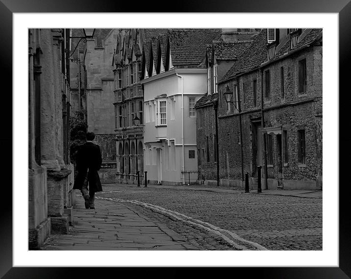 Merton_Oxford Framed Mounted Print by Kevin West