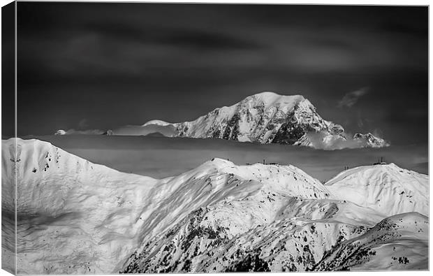 Mont Blanc Canvas Print by Graham Moore