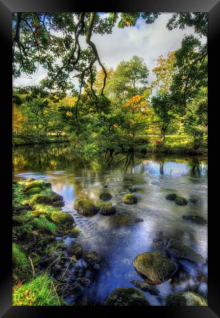 Peaceful River Framed Print by Ian Mitchell
