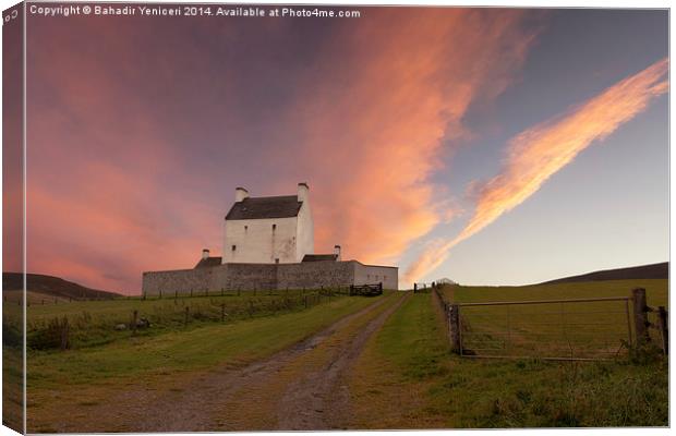 Corgarff Castle Canvas Print by Bahadir Yeniceri