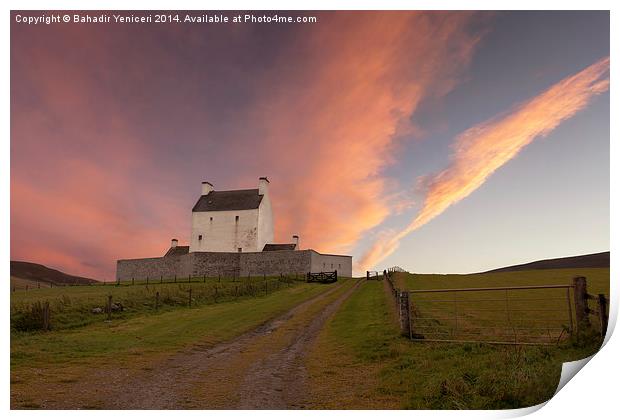 Corgarff Castle Print by Bahadir Yeniceri