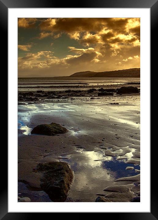 Rhos-on-sea colour Framed Mounted Print by Sean Wareing