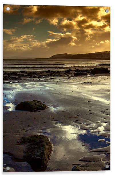 Rhos-on-sea colour Acrylic by Sean Wareing