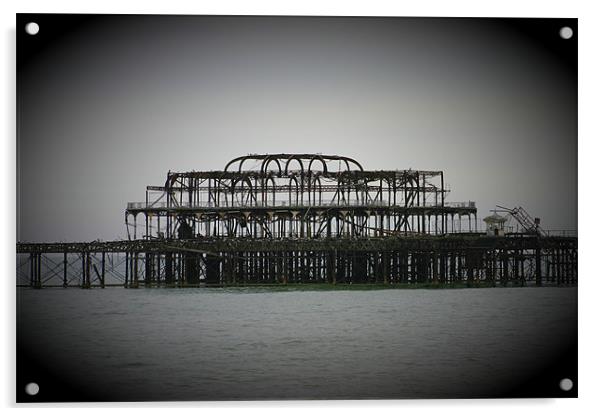 The Pier Acrylic by Kevin West