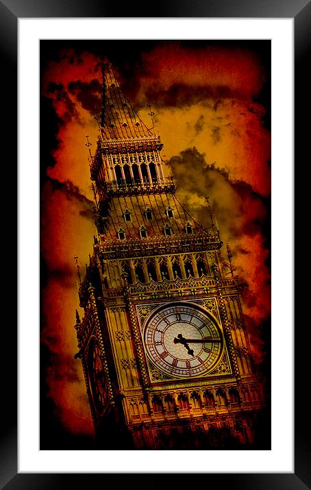 Big Ben 14 Framed Mounted Print by Stephen Stookey