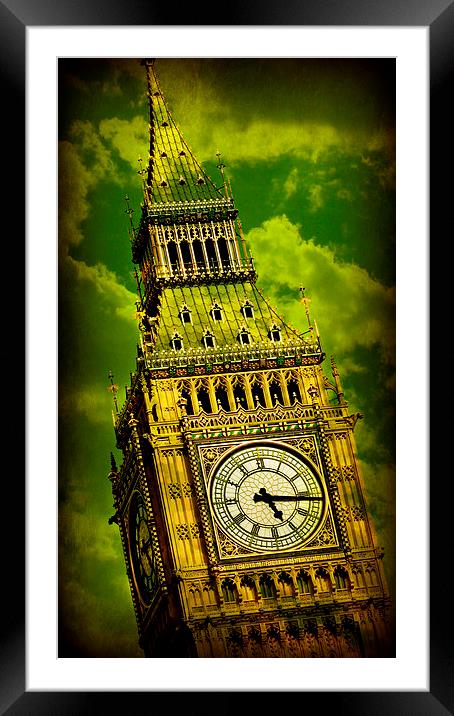 Big Ben 15 Framed Mounted Print by Stephen Stookey