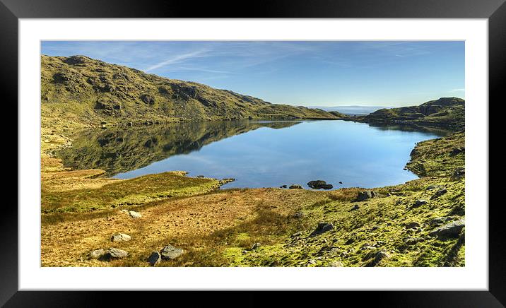 Levers Water,The Lake District Framed Mounted Print by Jamie Green