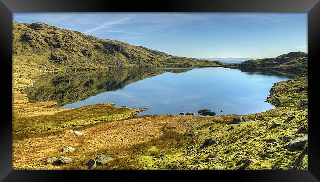 Levers Water,The Lake District Framed Print by Jamie Green