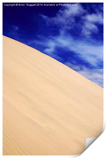 Desert Skies Print by Brian  Raggatt