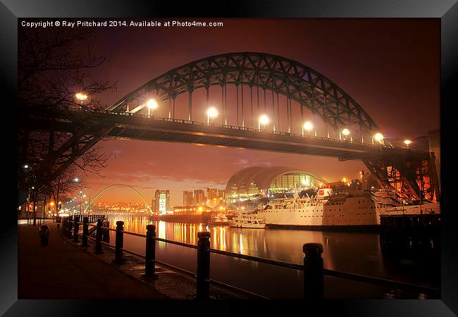 Tyne Bridge,Newcastle Framed Print by Ray Pritchard