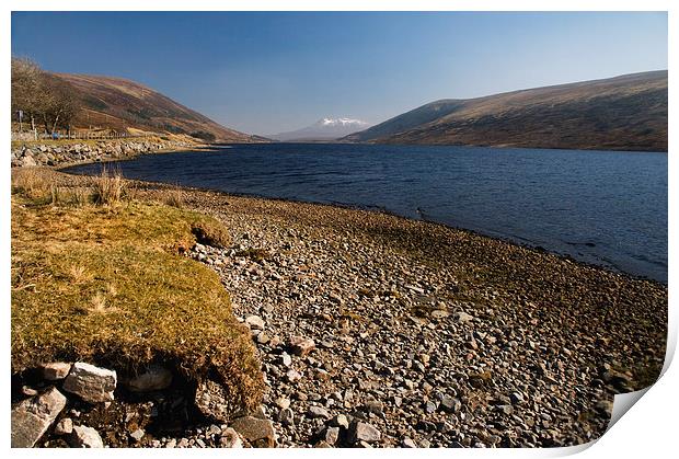 Loch a Chroisg Print by Jacqi Elmslie