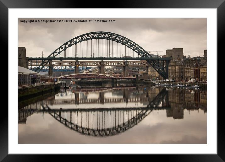 Bridge? Aye! Framed Mounted Print by George Davidson