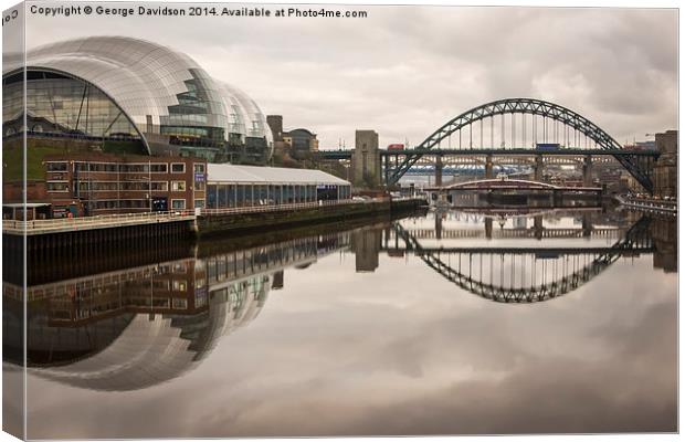 Sage & Bridges Canvas Print by George Davidson