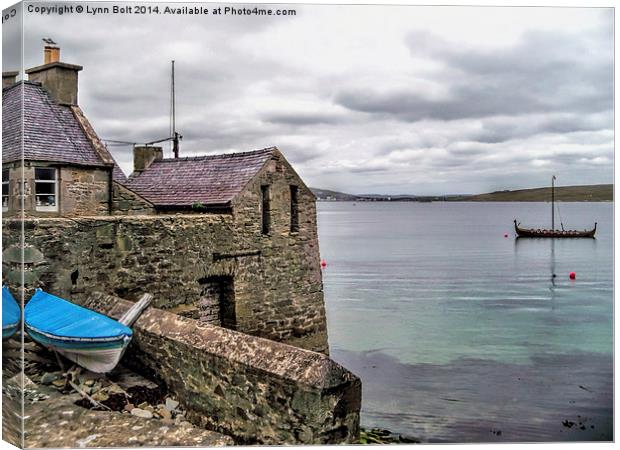 Shetland Lodberry Canvas Print by Lynn Bolt