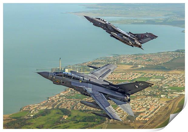 Tornado GR4 Role Demonstration pair Print by Oxon Images