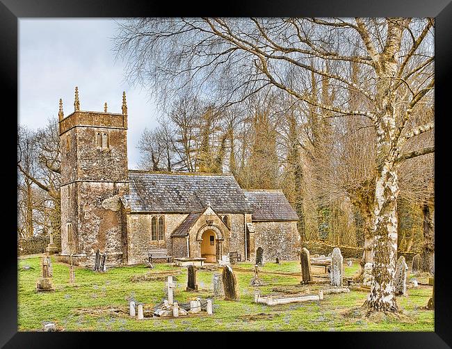 St Andrews Church, Holcombe Framed Print by Sue Thomas