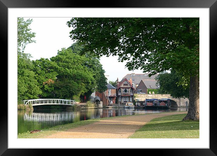 The Folly Oxford Framed Mounted Print by Kevin West
