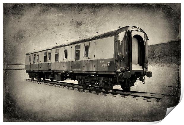 Snow Train 2013 Print by Martin Parkinson