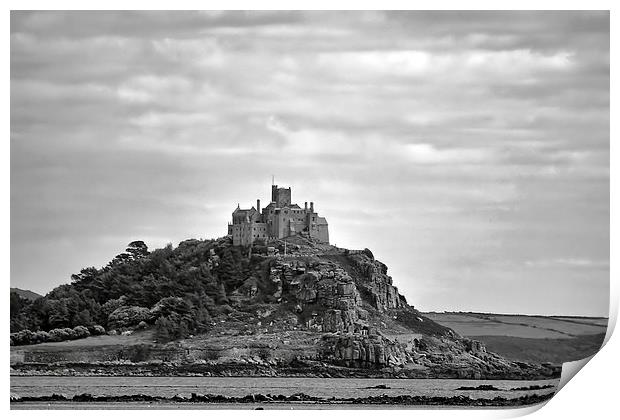 St Michaels Mount Print by Richard Cruttwell