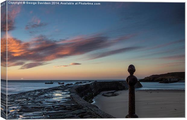 A Good Start to the Day Canvas Print by George Davidson