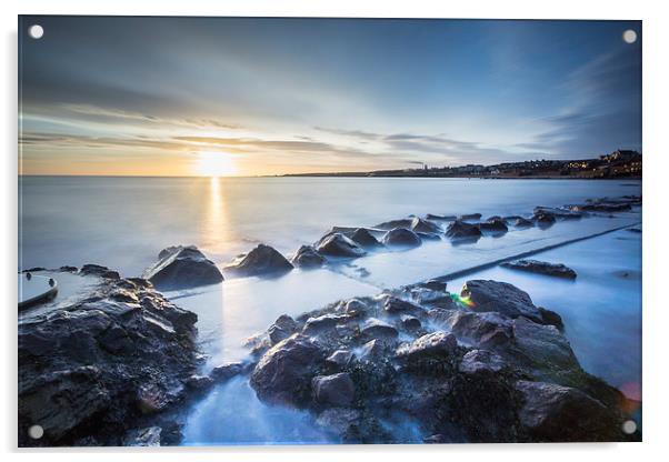 Long Exposure Sunrise Acrylic by Keith Thorburn EFIAP/b