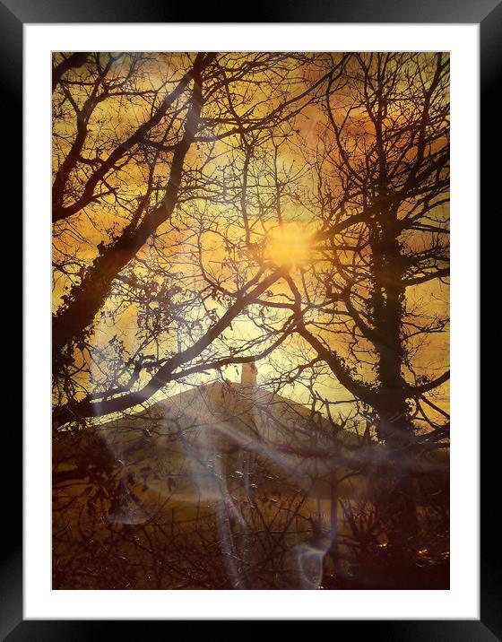 Mystery Tor. Framed Mounted Print by Heather Goodwin