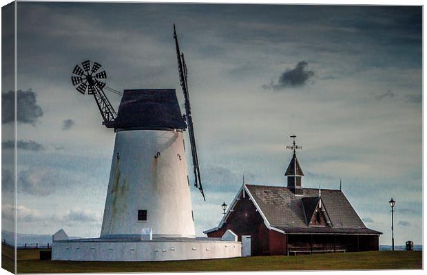 Lytham Windmill Canvas Print by Sean Wareing