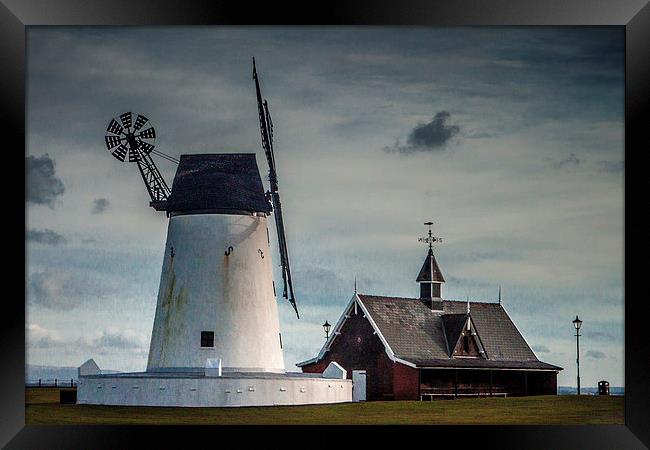 Lytham Windmill Framed Print by Sean Wareing