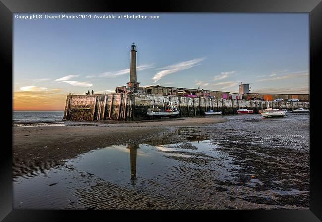 Margate harbour Framed Print by Thanet Photos