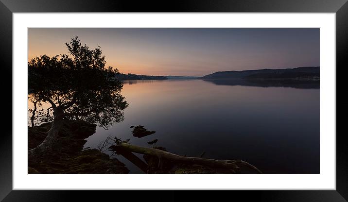 Windermere Dawn Framed Mounted Print by Simon Wrigglesworth