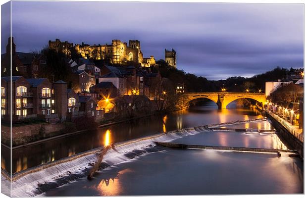 Durham Cathedral and Castle Canvas Print by Northeast Images