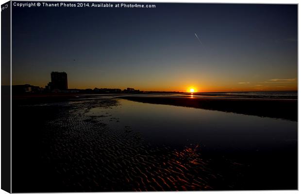 Sunset Canvas Print by Thanet Photos