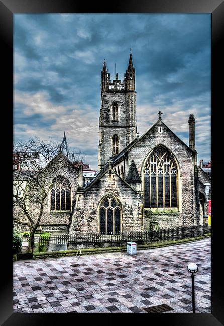 St John The Baptist Church Cardiff Framed Print by Steve Purnell