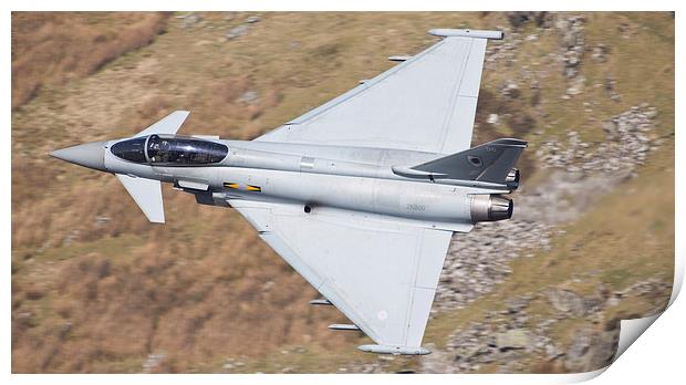 RAF Typhoon Print by Rory Trappe