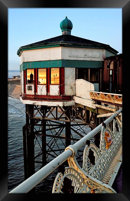 North Pier Blackpool Framed Print by Gary Kenyon