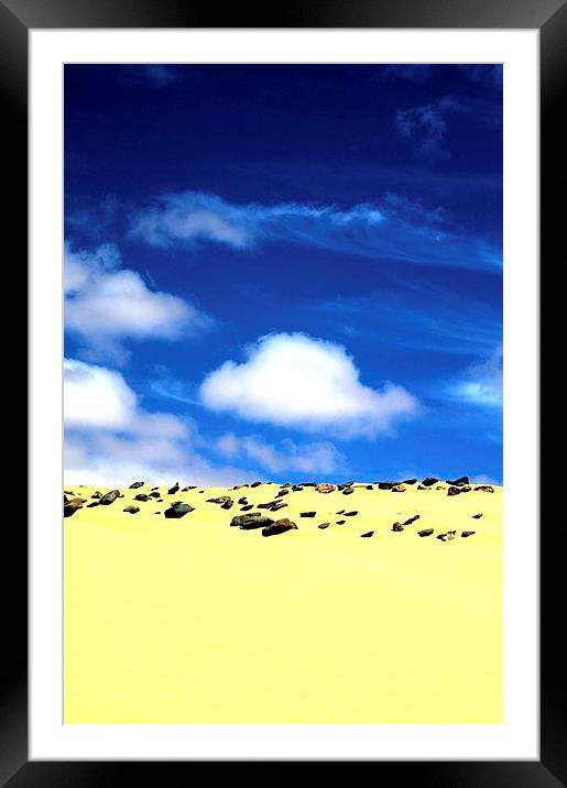 Right On The Edge Framed Mounted Print by Brian  Raggatt