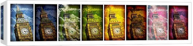 United Colours of Big Ben Canvas Print by Stephen Stookey