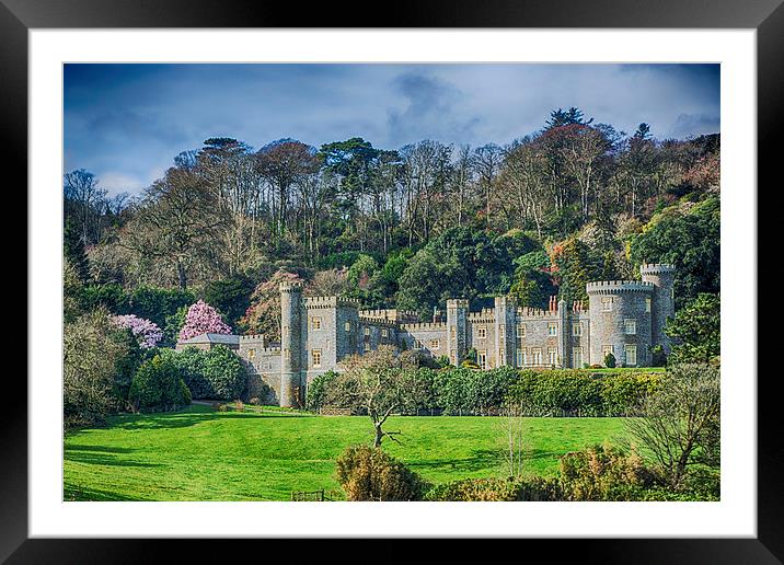 Caerhays Castle Framed Mounted Print by Chris Thaxter