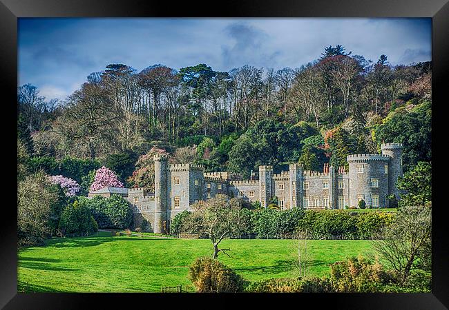 Caerhays Castle Framed Print by Chris Thaxter