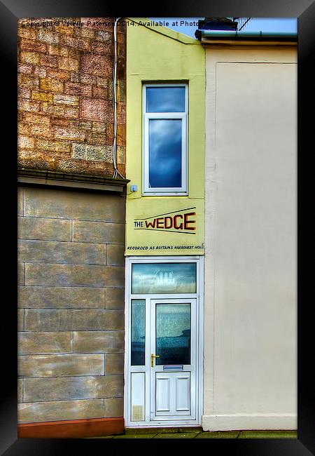 The Wedge Framed Print by Valerie Paterson