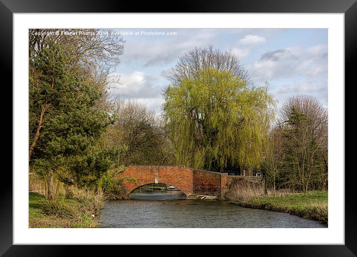 Fordwich bridge Framed Mounted Print by Thanet Photos