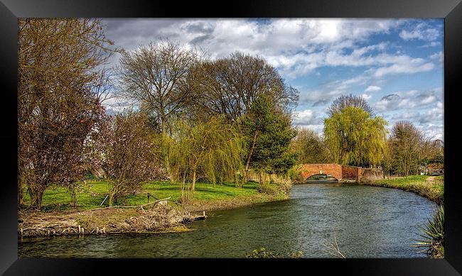The river at Fordwich Framed Print by Thanet Photos