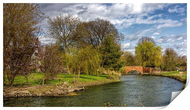 The river at Fordwich Print by Thanet Photos