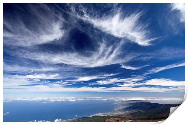 Tenerife Print by R K Photography