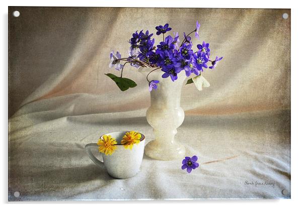 Welcome Spring Acrylic by Randi Grace Nilsberg